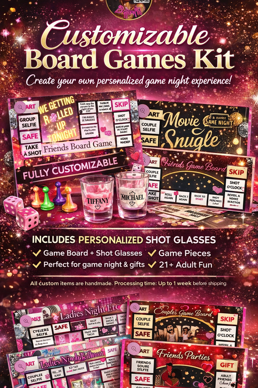 Customizable Board Games Kit