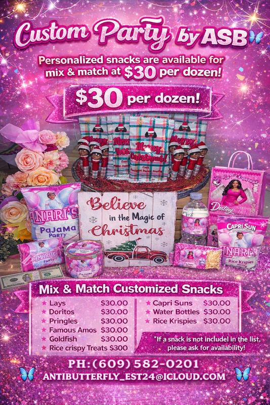 One-of-a-kind party favors!