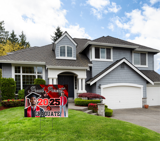 Graduation yard sign