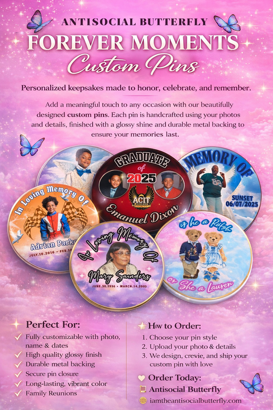 Forever Moments Custom Pins