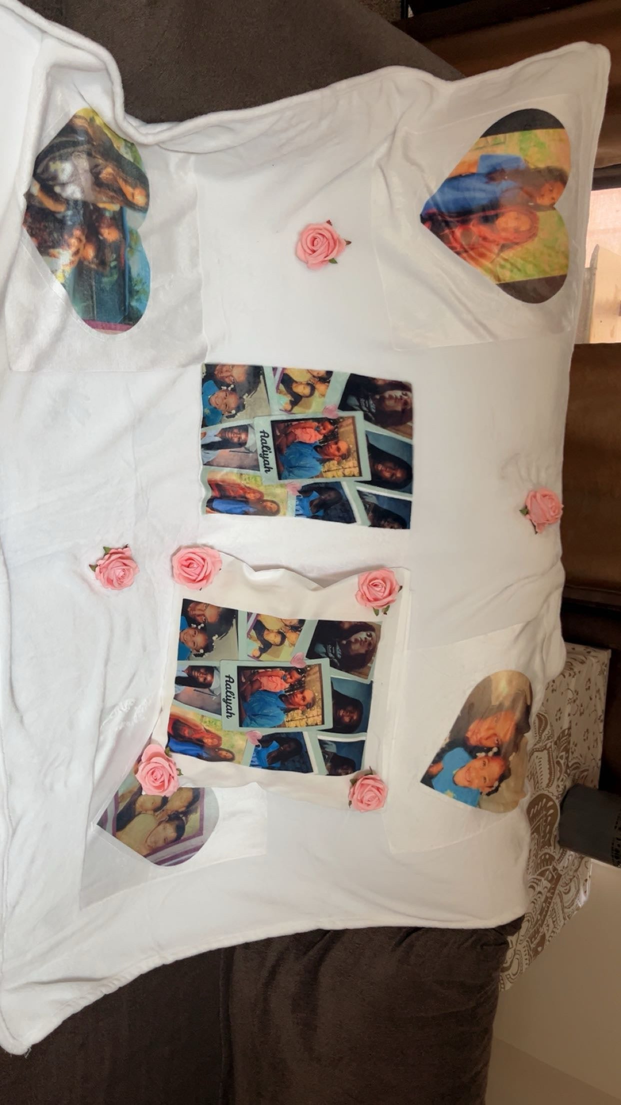 Custom Memorial Blanket & Pillow Set