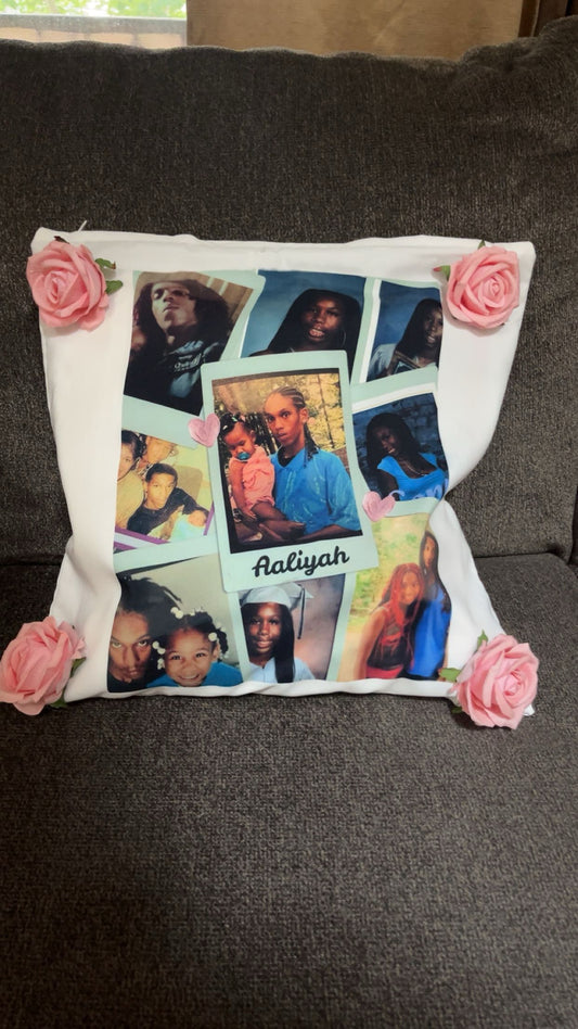 Custom Memorial Blanket & Pillow Set