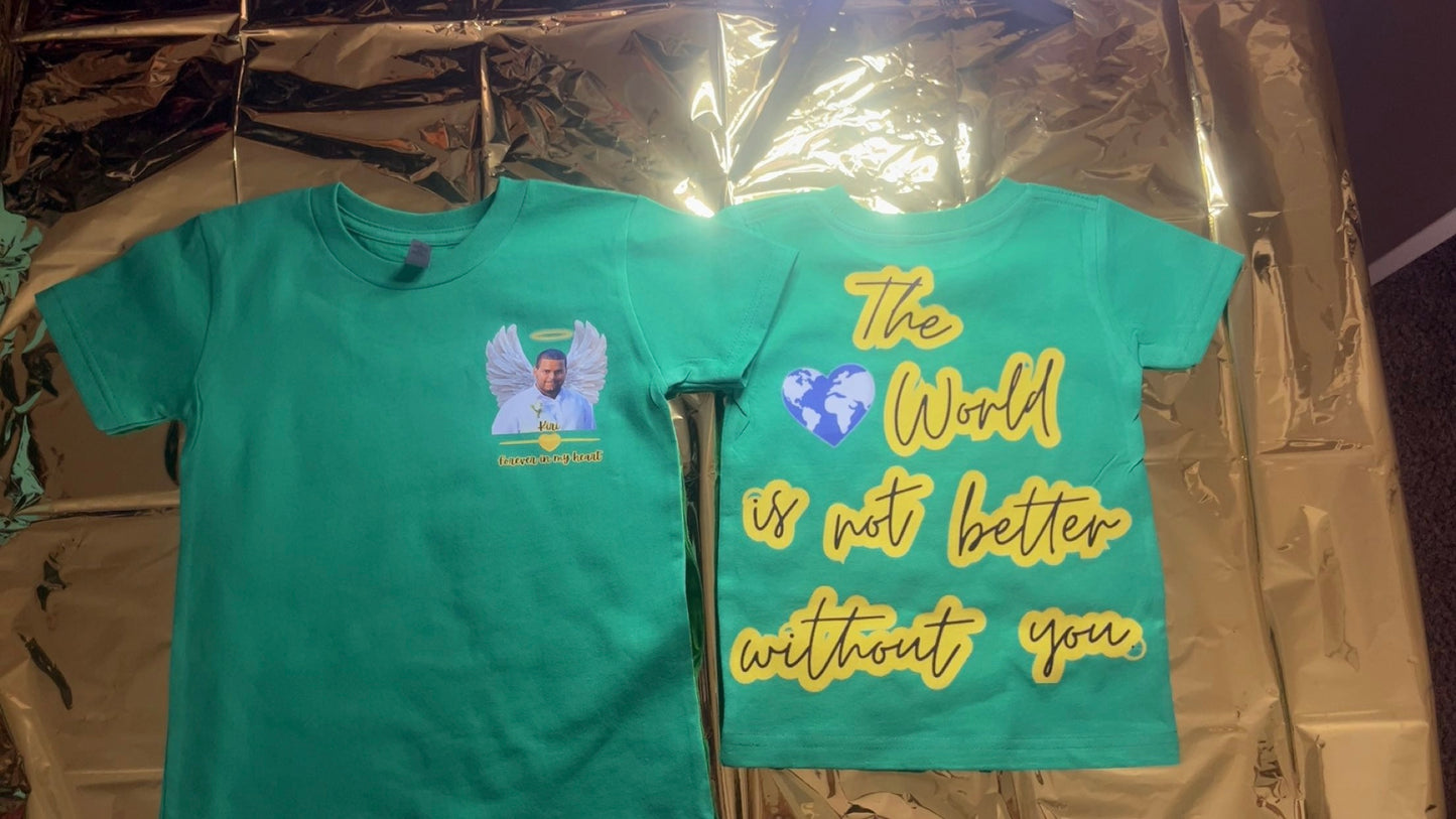 Custom Memorial Tribute Tshirts